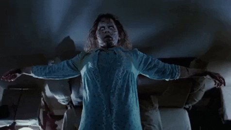 Levitating The Exorcist GIF - Find & Share on GIPHY