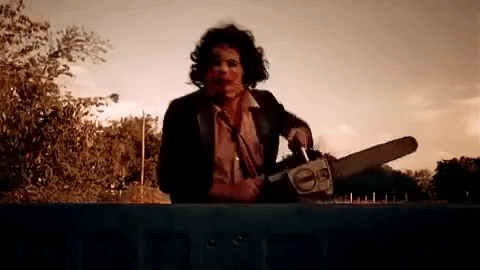The Texas Chainsaw Massacre Horror GIF by filmeditor - Find & Share on GIPHY