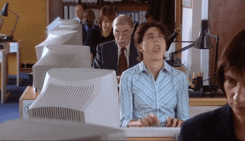 innoculous #monday #workday #typing GIF
