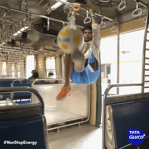 tataglucoplus non stop energy soccer playing GIF