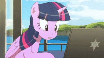 bnking my little pony finally twilight sparkle GIF