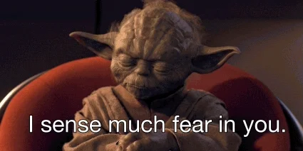 The Phantom Menace Fear GIF by Star Wars