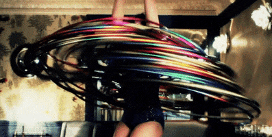 emmanuellegharbi #hulahoop #agence #lyon #neverstop #chillygonzales GIF