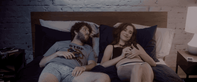 Couple Bed GIF by Lil Dicky - Find & Share on GIPHY