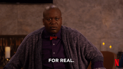 Unbreakable Kimmy Schmidt wow seriously titus andromedon titus GIF