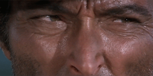 Stare Down Clint Eastwood GIF by RJFilmSchool - Find & Share on GIPHY