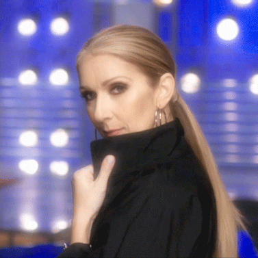 Posing Celine Dion GIF by CTV - Find & Share on GIPHY