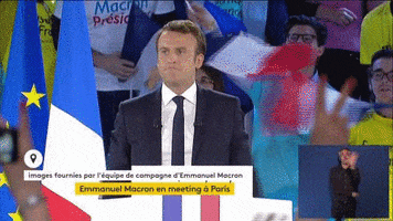 Emmanuel Macron Meeting GIF by franceinfo