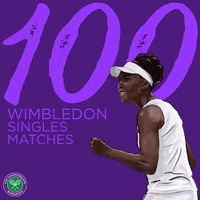 Venus Williams Celebration GIF by Wimbledon