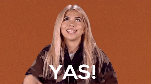 Excited Yas GIF by Hayley Kiyoko - Find & Share on GIPHY