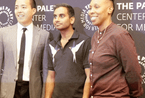 Aziz Ansari GIF by The Paley Center for Media