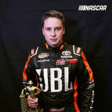 christopher bell nascar driver reactions GIF by NASCAR
