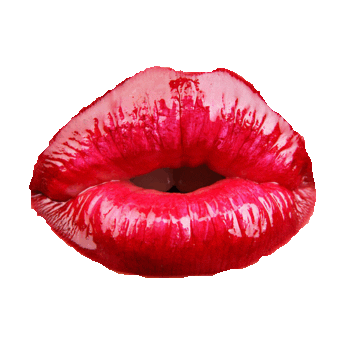 kissing lips STICKER by imoji