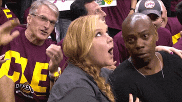 amy schumer cavs GIF by NBA