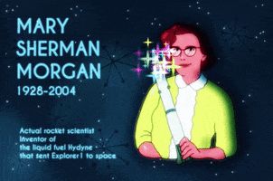Mary Sherman Morgan Scientist GIF by GIPHY Studios Originals