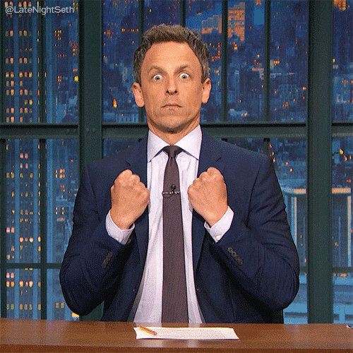 scared seth meyers GIF by Late Night with Seth Meyers