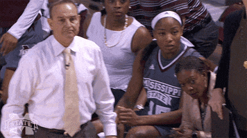 Happy College Basketball GIF by Mississippi State Athletics