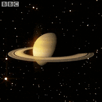 rings of saturn animated gif