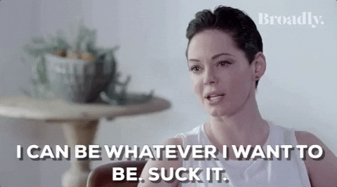 Rose Mcgowan Whatever GIF by Women's History - Find & Share on GIPHY