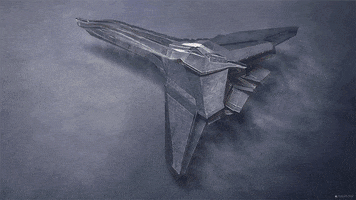 Sci Fi Space Ship GIF by robob3ar