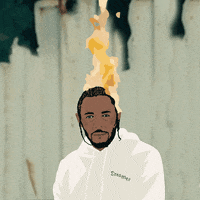Fire Kendrick GIF by Julie Winegard