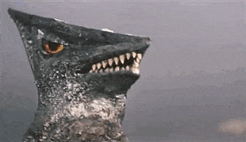 elenilixourioti guiron gyaos cult monster battle GIF