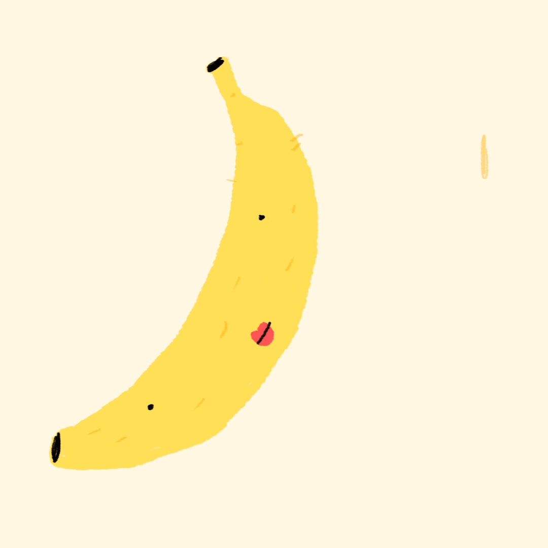 Banana Love GIF by luizstocklerstudio Find & Share on GIPHY