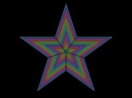 jbum star stars abstract 1969 GIF
