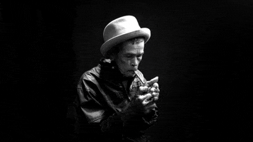 ronaldnovianus oldman smoking GIF