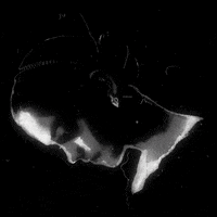 black and white animation GIF by Eloy Lannoó