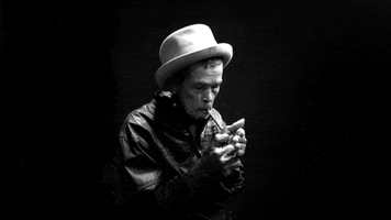 ronaldnovianus oldman smoking GIF