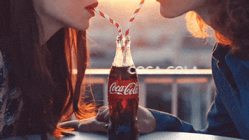 coca-cola love GIF
