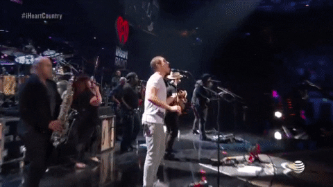 zac brown band guitar GIF by iHeartRadio