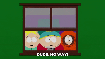 Dude No Way GIF by South Park