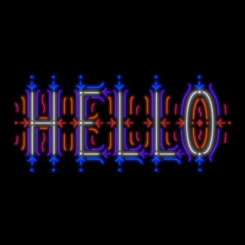 Animation Hello GIF by Kate Widdows