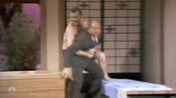 Don Rickles Swimming GIF by NBC
