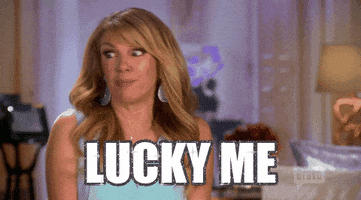 lucky me real housewives of new york city GIF