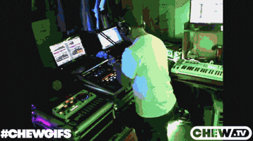 sybilgillespie dj djs chew djing GIF