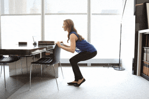 easy leg workouts GIF by Glamour