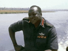 ibrahimyenin black guy laughing on boat GIF