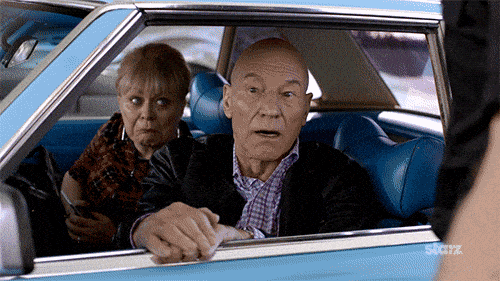 confused blunt talk GIF by Patrick Stewart