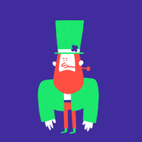 St Patricks Day Animation GIF by Greg Gunn