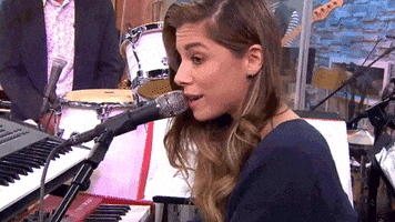christina perri singing GIF by The Meredith Vieira Show
