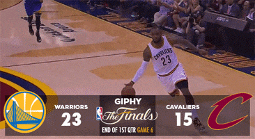 the finals end of quarter GIF by NBA
