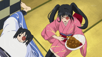 funnyginsan gintama curry butt GIF