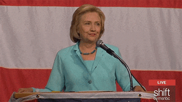 Usa Reaction GIF by Hillary Clinton