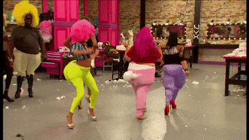 afro booty shake GIF by RuPaul's Drag Race
