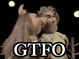miss piggy gtfo GIF
