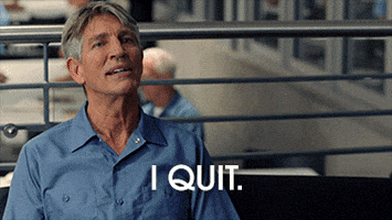 Quit Eric Roberts GIF by Suits