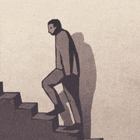 stairs going up GIF by Nikolar